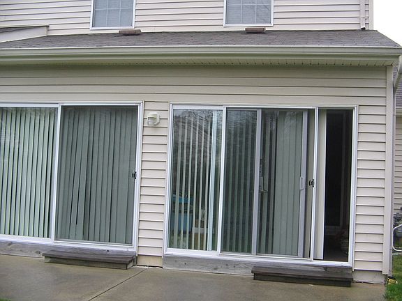 sliders to patio
