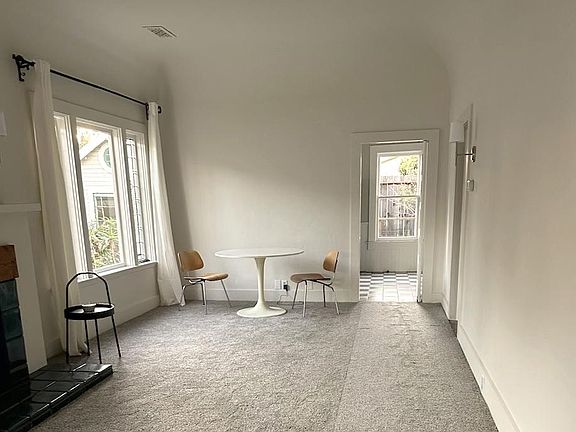 View from front room through to the kitchen