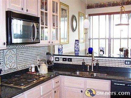 Kitchen overlooking Breakfast Nook