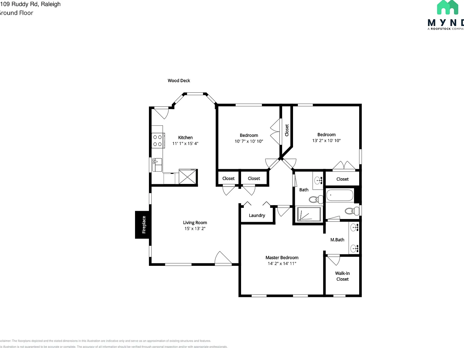 3 bed, 2.0 bath, 1154 sqft, $1,840 — Photo 4