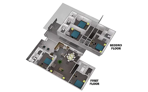 Floor plan 5x5 Manor