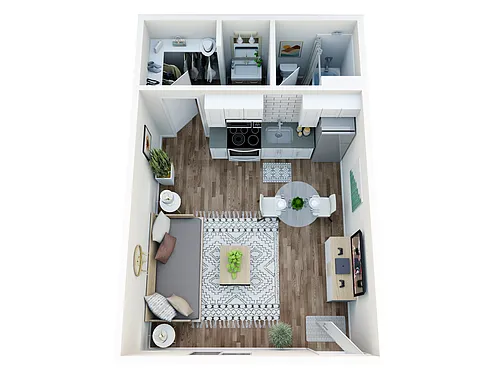 Floor plan Studio Upgrade