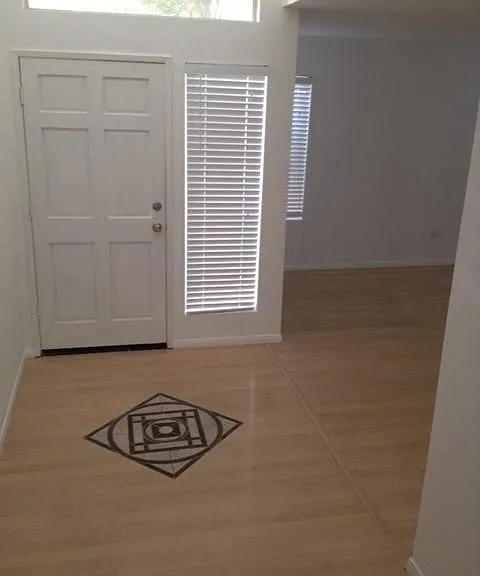 vaulted entryway