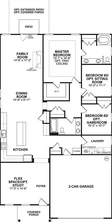 Claiborne II Floorplan
