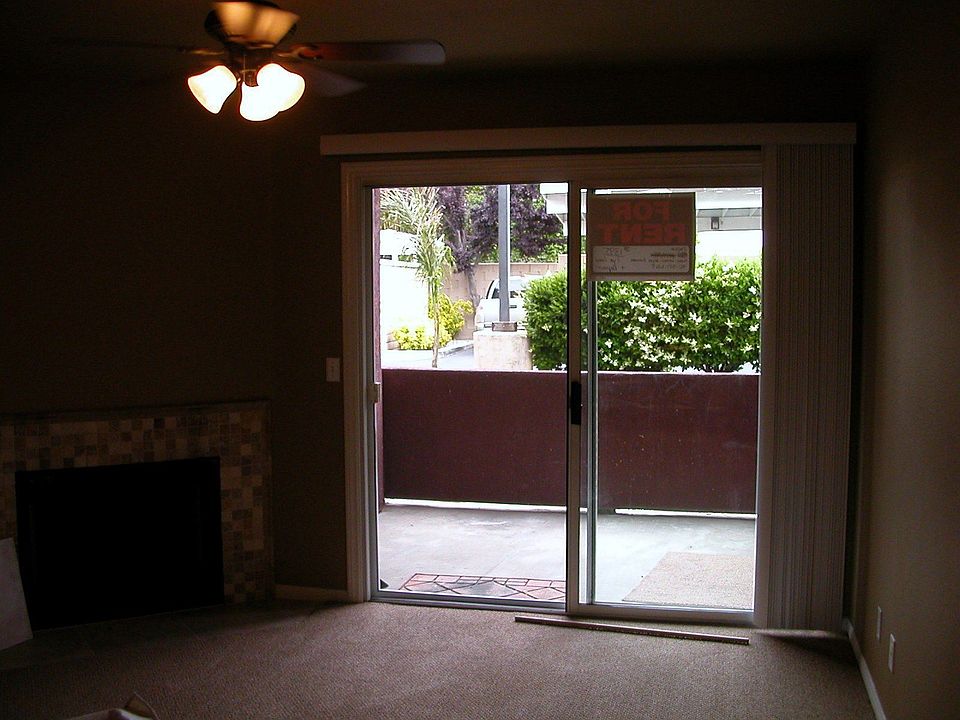 View to dual patio