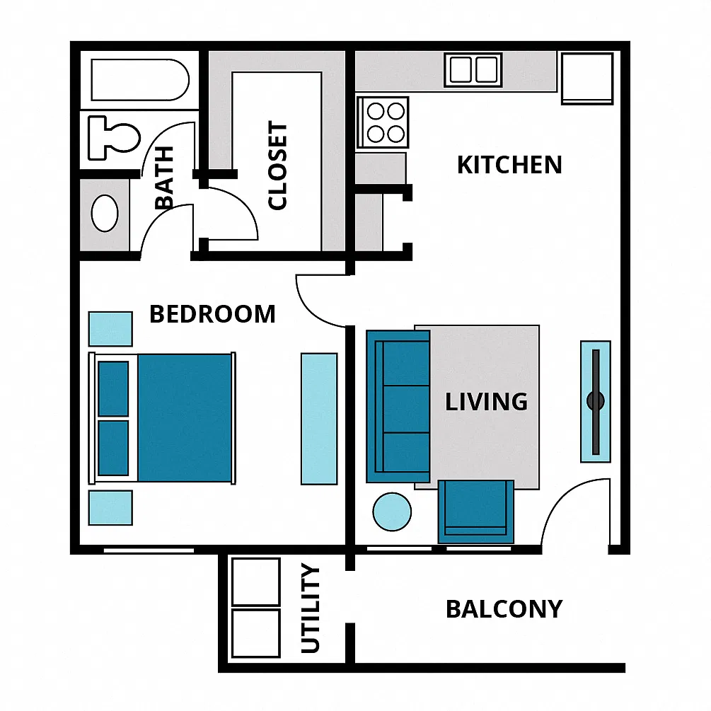 Floor plan A1