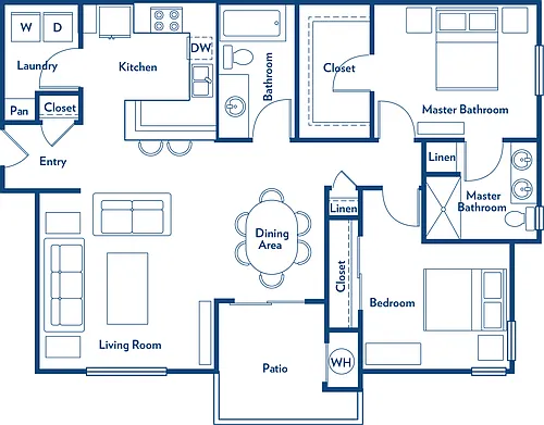 Floor plan Upton 1