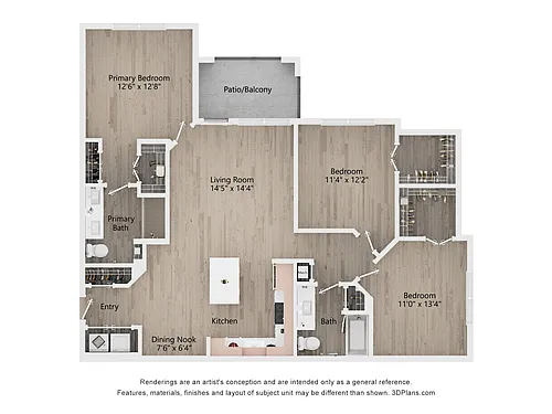 Floor plan C1