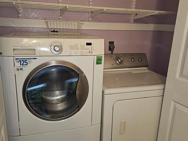 Washer Dryer upstairs hallway