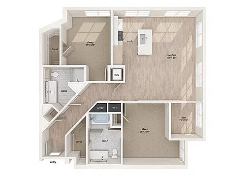 Floor plan B9D