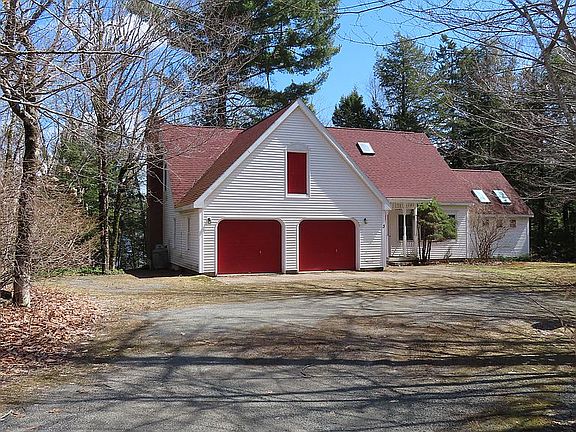 View from mouth of driveway