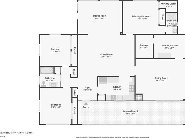 555 7th St S, Safety Harbor, FL 34695