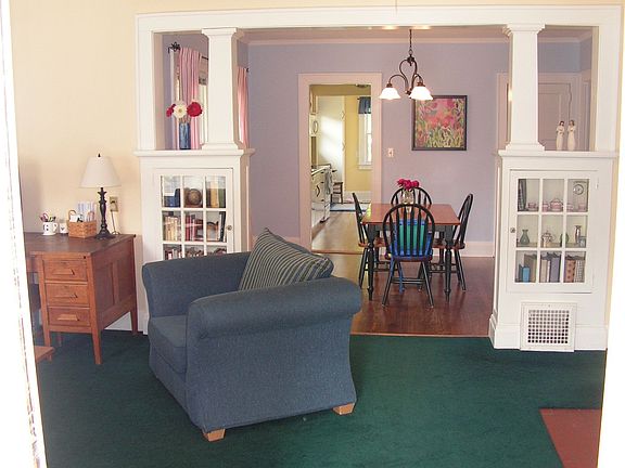 Entry into living room