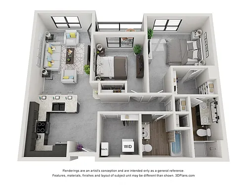 Floor plan Steel