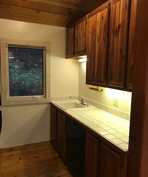 kitchen counter and sink