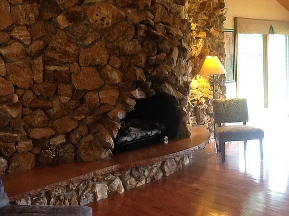 Great room fireplace