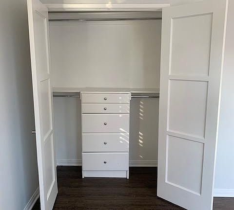 1st closet in master