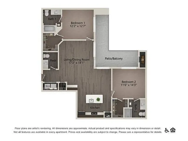 Floor plan B2