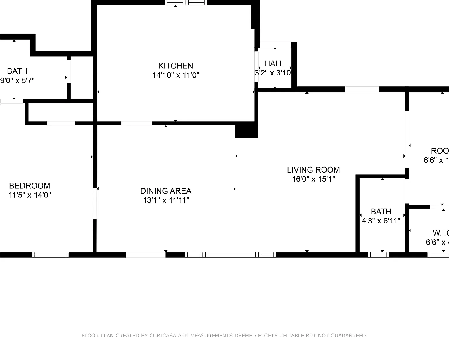 1 bed, 1.5 bath, 1300 sqft, $1,650 — Photo 3