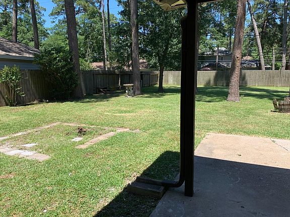 Backyard View from back door