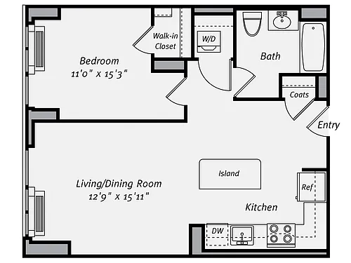 Floor plan The Arlington