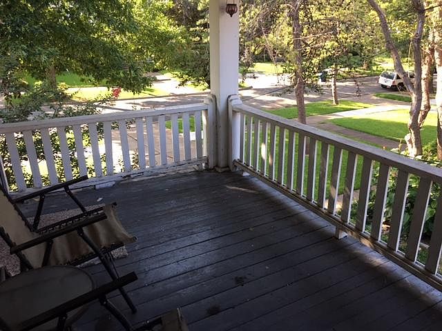Shared balcony