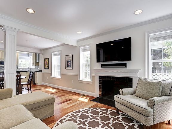 Living Room with Fireplace