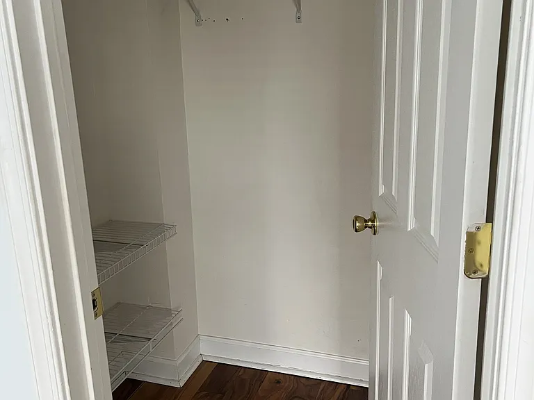 Second floor rear bedroom walk-in closet