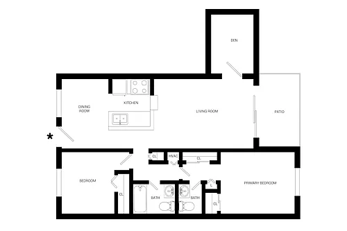 Floor plan Sawgrass