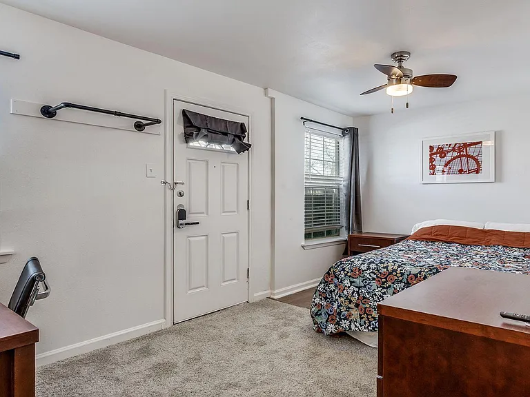 Private entrance and spacious room