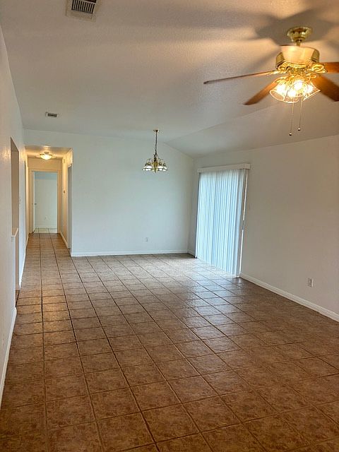 Living/dining area from front door