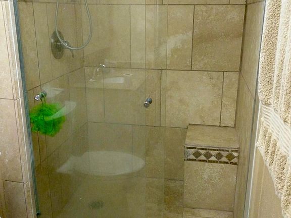 Travertine Master Bath