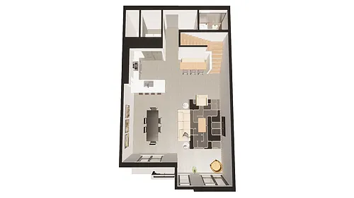 Floor plan The Apex - Townhome