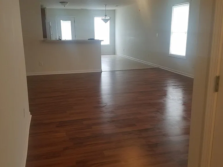 view from hallway entry