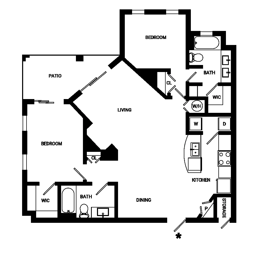 Floor plan B3