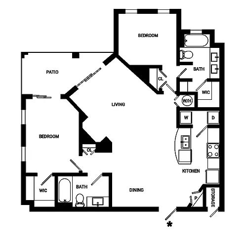 Floor plan B3