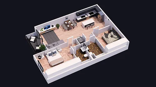 Floor plan 402