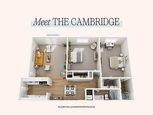 Floor plan The Cambridge