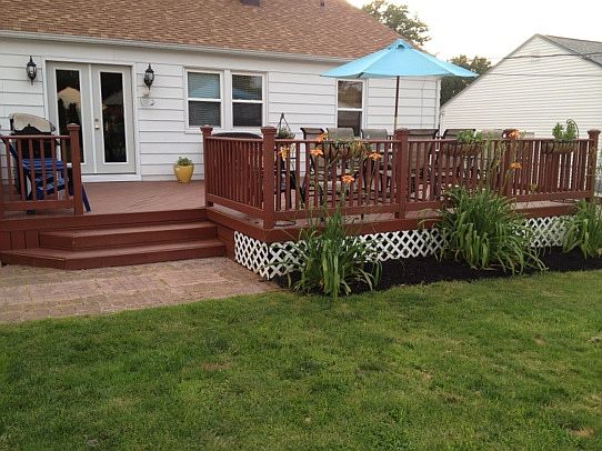 Yard and deck