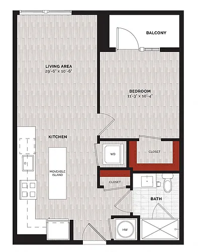 Floor plan A13