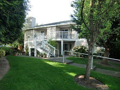 Beautifully maintained grounds provide a sense of serenity!