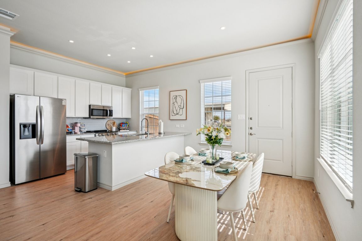 Kitchen with Stainless Steel Appliances