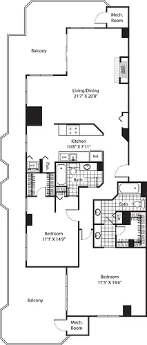 Floor plan Brentwood