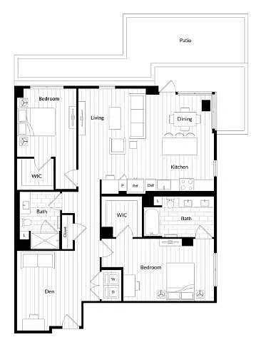 Floor plan B3