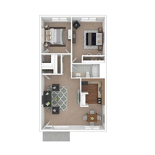 Floor plan B2 Brockton Village