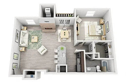 Floor plan A2 - Flat