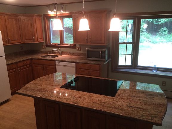 New kitchen with granite