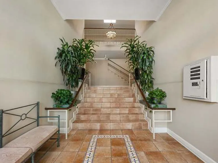 Entrance into building