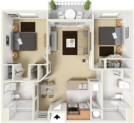 Floor plan Skyline