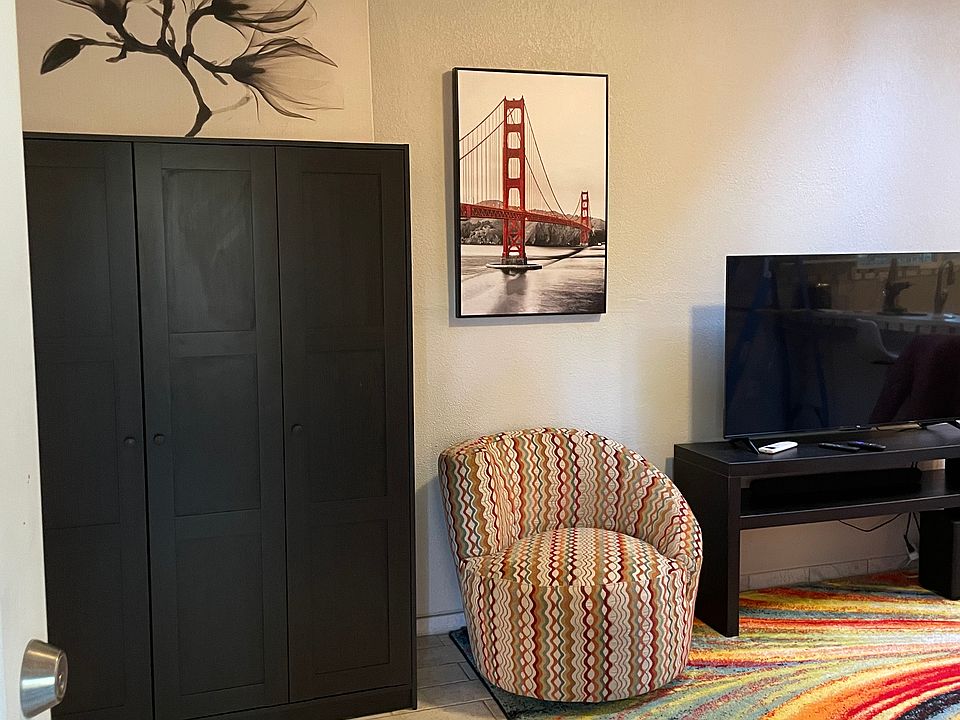 Living room view from front door